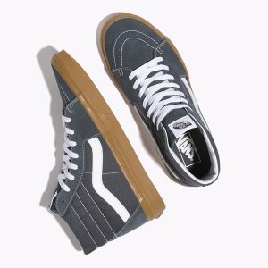 Vans Erkek Spor Ayakkabı Sk8-Hi Gri | 31960-509